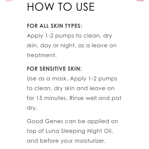 Sunday Riley Good Genes All-In-One Lactic Acid Treatment 1 fl oz/30 ml NIB - Picture 13 of 16